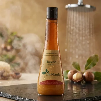 Șampon par vopsit cu ulei de macadamia, protectie culoare, Biomagic, 300 ml - Produse de igiena personala