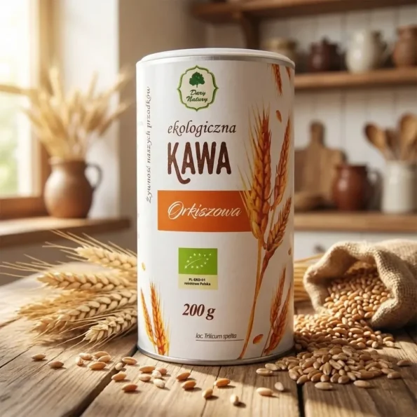 Cafea din cereale, cafea din spelta bio fara cofeina, 200g, Dary Natury - Băuturi naturale sucuri