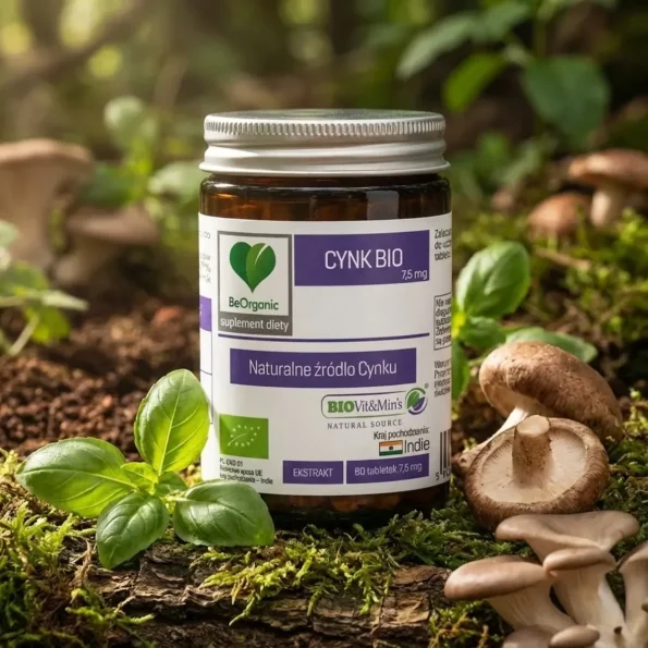 Extract de zinc organic Be Organic, 60 buc, 7.5 mg - Vitamine minerale remedii naturale