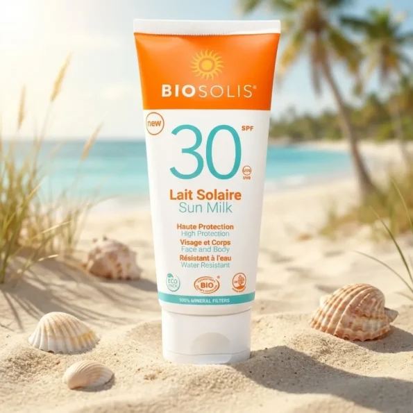 Lapte protecție solară, corp, SPF 30, ECO, Biosolis, 100 ml - Produse cosmetice