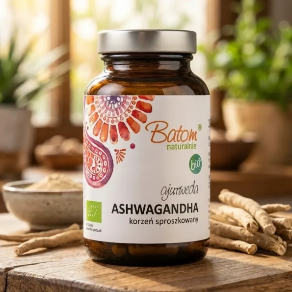 Ashwagandha Bio, supliment natural, Batom, 250 buc