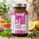 Supliment slăbire capsule, metabolism accelerat, Slimvit, Pharmovit, 60buc