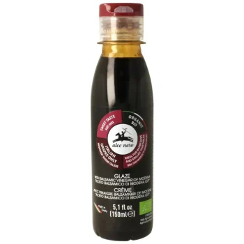Crema de oțet balsamic bio Alce Nero Modena, 150ml