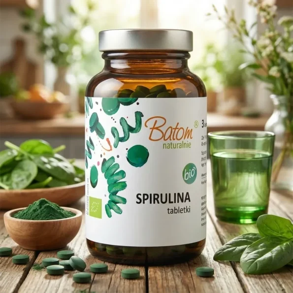 Spirulina Bio Batom 300 comprimate 120g - Vitamine minerale remedii naturale