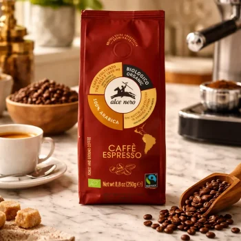 Cafea Arabica Espresso Alce Nero Nicaragua Peru Fair Trade Bio 250g