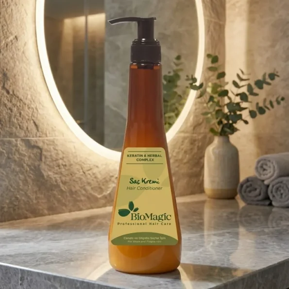 Balsam pentru par slab si fragil cu keratina Biomagic - Produse de igiena personala