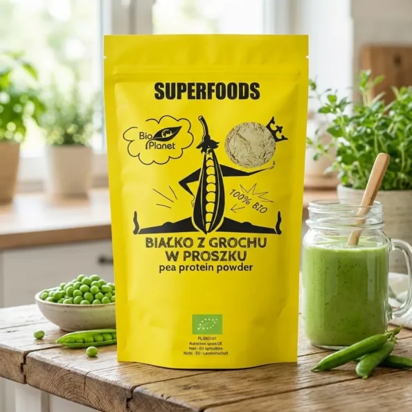 Pudra de proteine de mazăre Bio, 150g, Bio Planet - Proteine & Suplimente alimentare