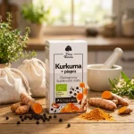 Turmeric cu piper negru Bio Dary Natury 555 mg 60 capsule - Vitamine minerale remedii naturale