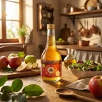 Oțet cidru mere bio filtrat 5% aciditate Alce Nero Italia 500ml