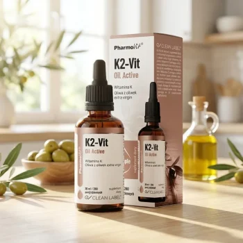 Vitamina K2 picături Pharmovit MK-7, 75mcg