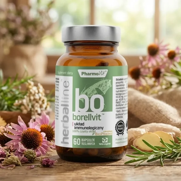 Supliment pentru imunitate Borellvit Pharmovit 60 buc Supliment pentru imunitate Borellvit Pharmovit 60 buc - Vitamine minerale remedii naturale