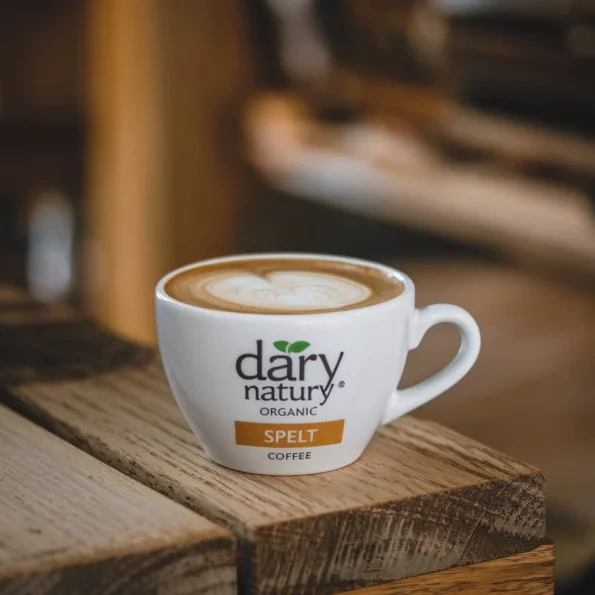Cafea din spelta, înlocuitor cafea, prăjită, bio, Dary Natury, 200g