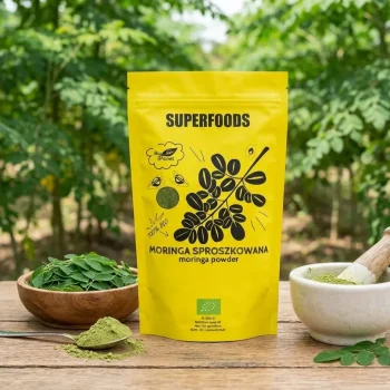 Pudră bio Moringa oleifera Bio Planet, superfood egiptean, 150 g - Vitamine minerale remedii naturale