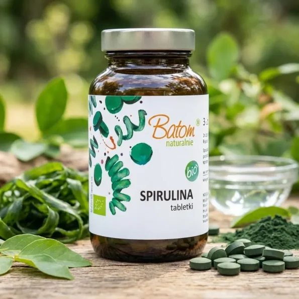 Spirulina Bio Batom 300 comprimate 120g - Vitamine minerale remedii naturale