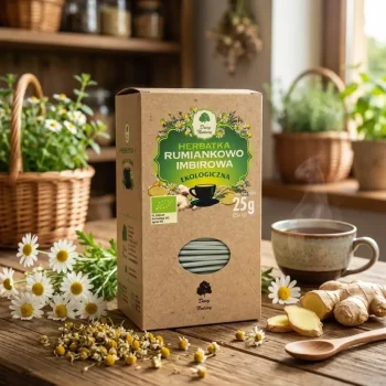 Ceai de musetel si ghimbir Bio Dary Natury (25x1g) 25g - Ceaiuri naturale