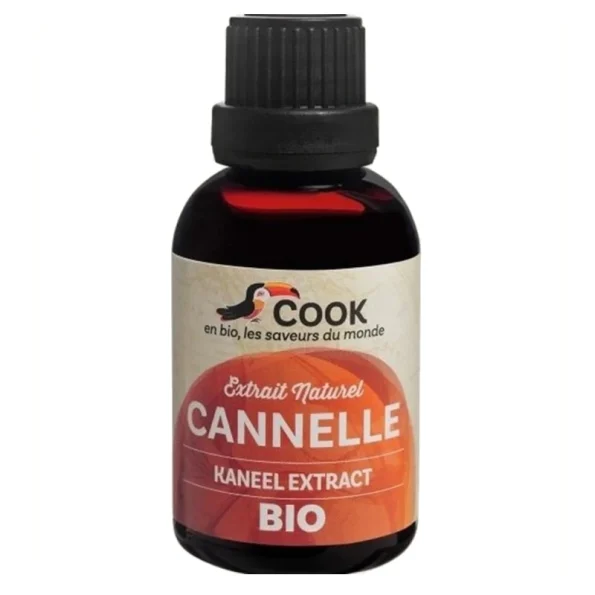 Extract de scorțișoară Bio, aromă intensă, Cook, 50ml Extract de scorțișoară Bio, aromă intensă, Cook, 50ml