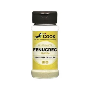 Schinduf măcinat Bio, condiment Cook, certificat ecologic, solniță 55g