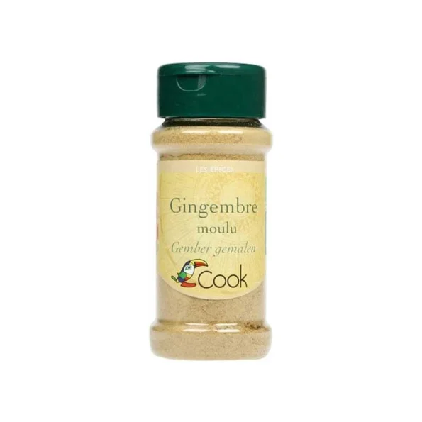 Ghimbir măcinat ecologic Cook, condiment asiatic, 30g