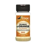 Coajă portocale pudră Bio Cook, condiment citric, ecologic, solniță, 32g