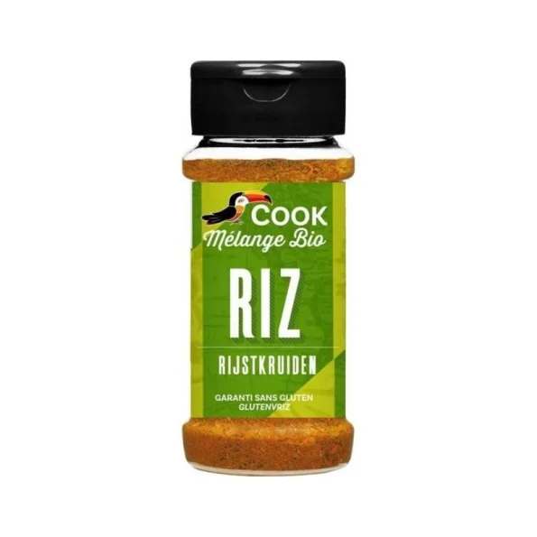 Mix condimente orez Bio, turmeric și mirodenii, Cook, 27g