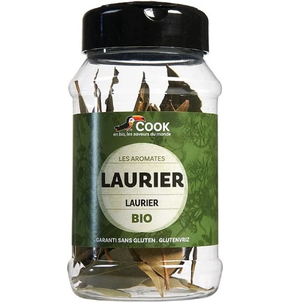 Foi de dafin bio aromatice, condiment natural Cook, 10g