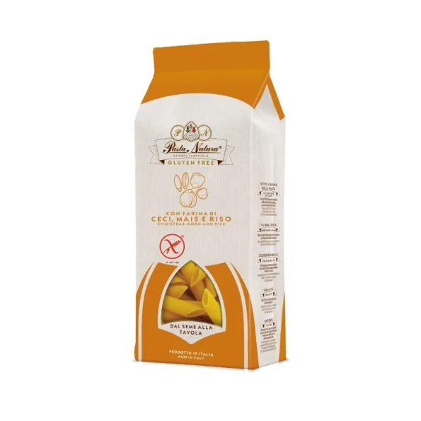 Paste maccheroni, fără gluten, din năut bio Pasta Natura, 250g