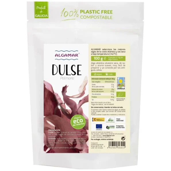 Alge dulse raw Bio 100g