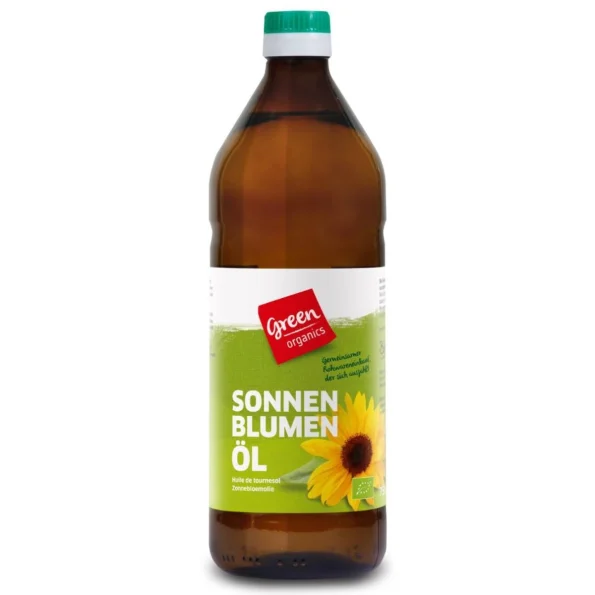 Ulei de floarea soarelui presat la rece Bio Green Organics 750ml