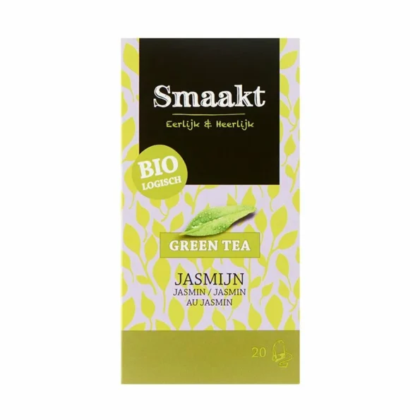 Ceai verde iasomie BIO, Smaakt, 20 plicuri
