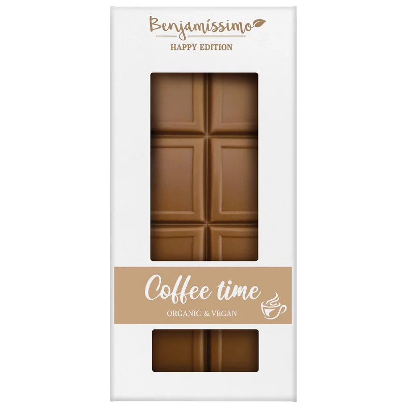 Ciocolata coffee time BIO 60g Benjamissimo
