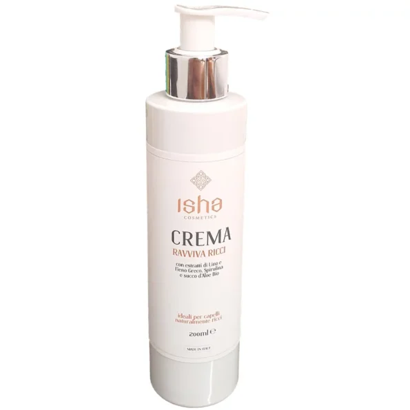 Crema revigoratoare pentru par cret Isha 200ml
