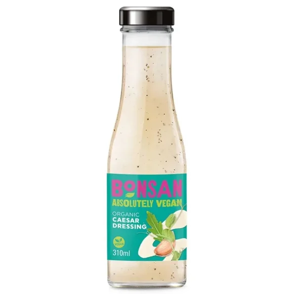 Dressing Caesar bio, salate, fără ouă și lactoză, Bonsan, 310ml