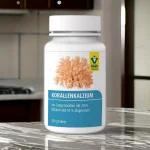Calciu coral, 600mg, magneziu natural, Raab, 80 buc