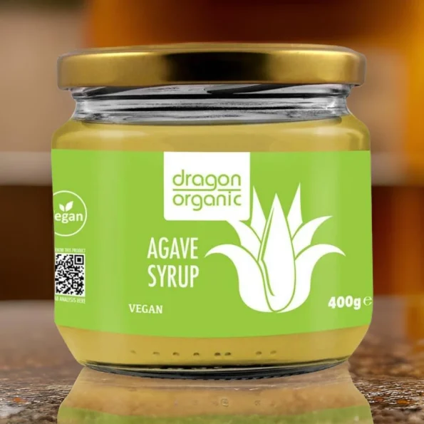 Sirop de agave bio, îndulcitor natural, Dragon Superfoods, 400g