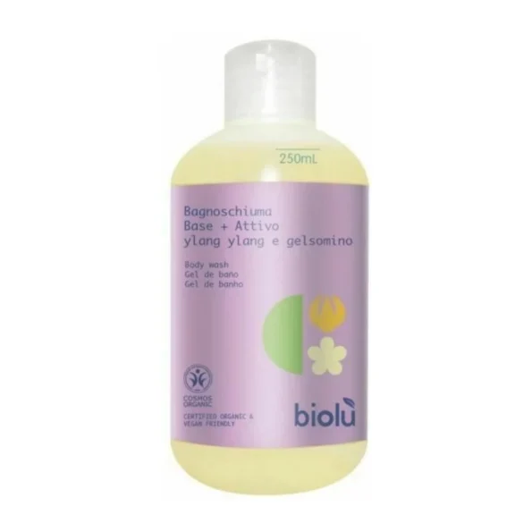 Gel de dus ecologic cu ylang ylang si iasomie Biolu 250ml