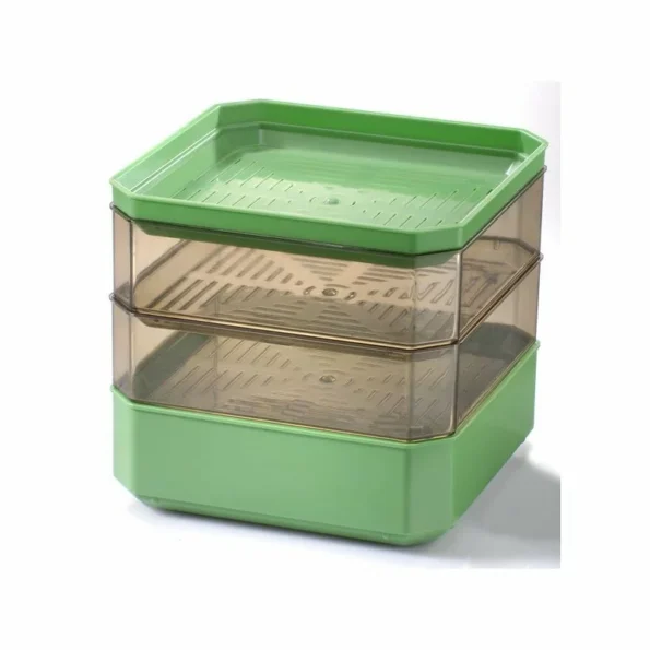 Germinator cu 2 tavite, fara BPA, pentru germinari