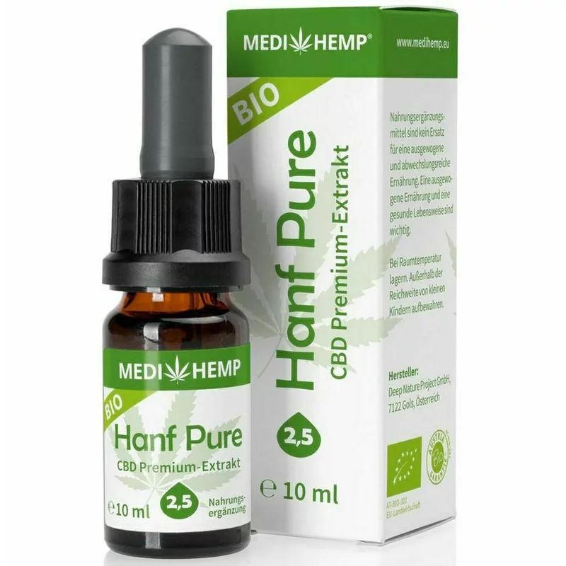 Hemp Pure 2 5% CBD BIO 10ml Medihemp