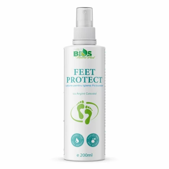 Lotiune pentru igiena picioarelor Bios Mineral Plant 200ml