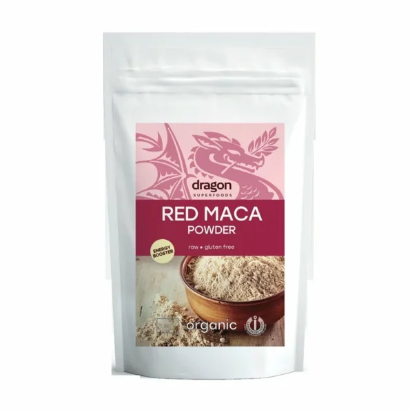 Maca rosie pudra raw Bio Dragon Star 100g