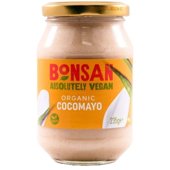 Maioneza vegană cu cocos, Bonsan, 235g