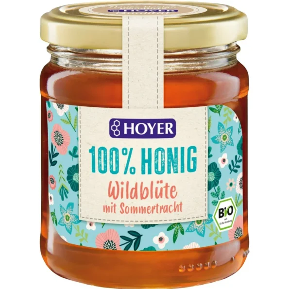 Miere din flori salbatice Bio Hoyer 250g