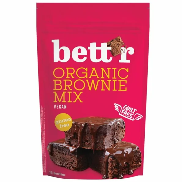 Mix pentru prajitura brownie fara gluten Bio Bettr 400g