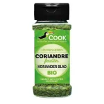 Coriandru bio frunze, condiment, solniță Cook, 15g