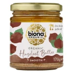 Unt de alune de pădure ecologic Biona, cremos, 170g