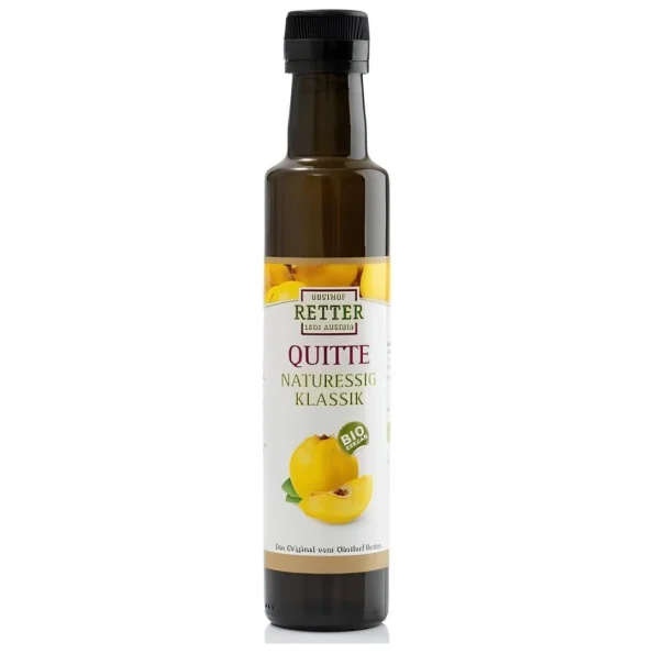 Oțet de gutui maturat 1 an Bio, 250ml, Retter