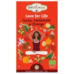 Ceai cacao cardamom portocală Bio, Shotimaa, 45g