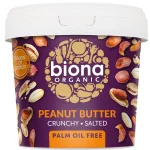 Unt de arahide crunchy Bio, 100% arahide, Biona, 1kg