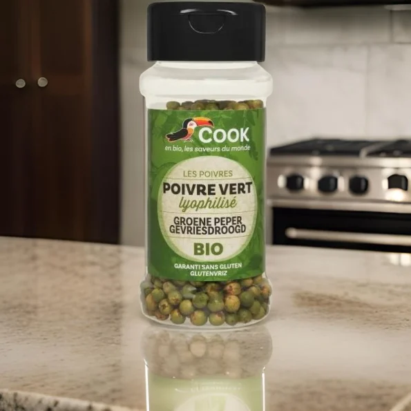 Piper verde boabe bio, Cook, 15g