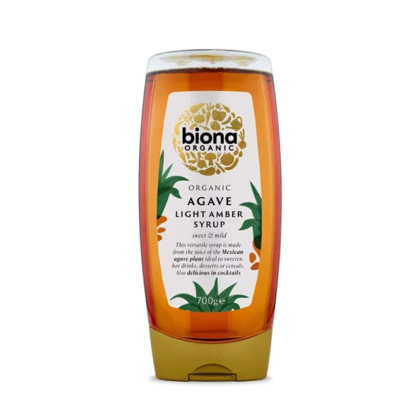 Sirop de agave light Bio, îndulcitor natural, Biona, 700g