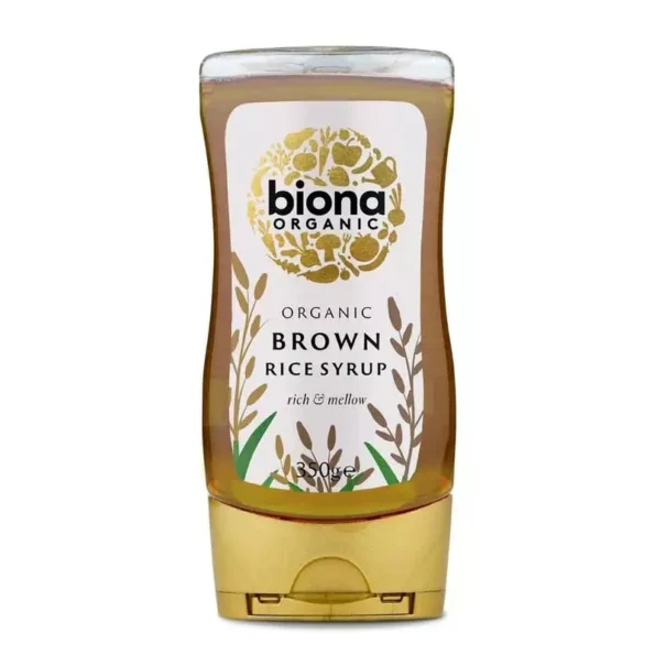 Sirop organic de orez, indulcitor, Biona, 350 g